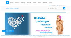 Desktop Screenshot of m-masaz.pl