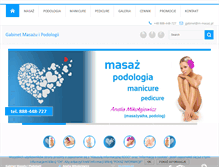 Tablet Screenshot of m-masaz.pl